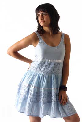 Ladies Embroidered Dress