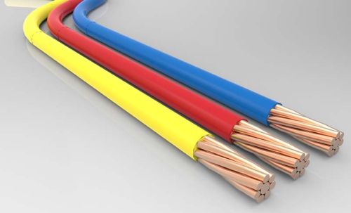 PVC Copper Multi Strand Electrical Wire, For Heating, Lighting, Conductor Type : Solid