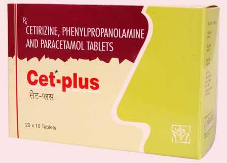 Zopiclone Cet-Plus Anti Allergic Medicines, Shelf Life : 3 Month