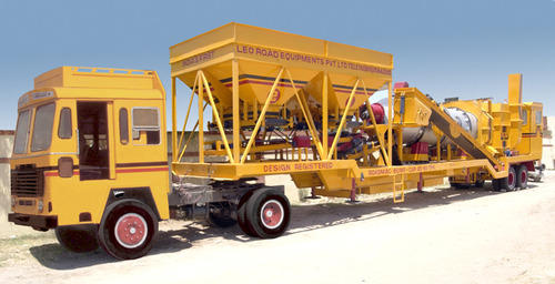 Mobile Asphalt Drum Mix Plant