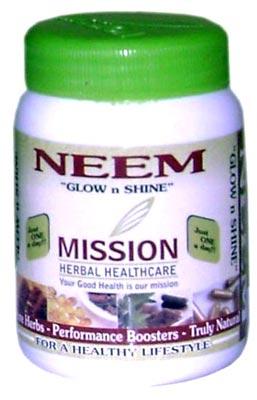 Neem Capsule, For Clinical, Personal, Packaging Type : Plastic Bottle