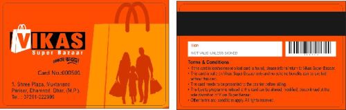 Retail Store Membership Cards