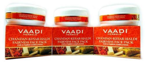 Chandan Kesar Haldi Fairness Face Pack