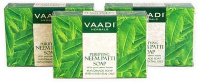 Vaadi Herbal Organic Herb Neem Patti Soap