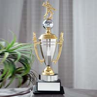 Polished Aluminium Trophies 05, For Sports, Style : Modern