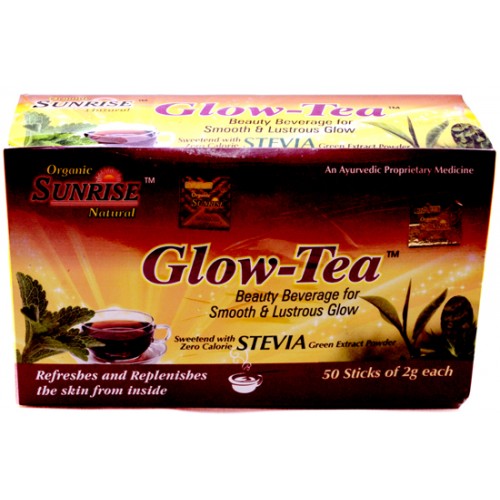 Organic Glow Tea (Stevia) Formula Of Ayurved