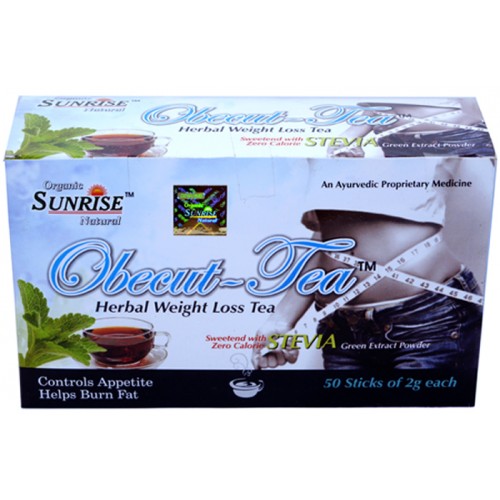 Organic Obecut Tea (Stevia) Formula Of Ayurved