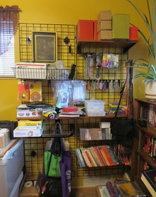 Gridwall Storage Racks