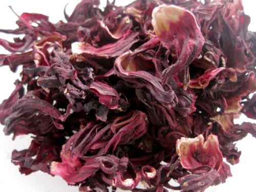 Dried hibiscus flower