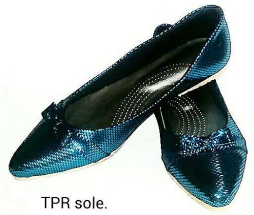 PU Leather Ladies Fancy Belly Shoes, For Formal Wear, Party Wear, Feature : Comfortable, Shiny Look