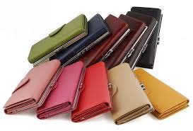 Ladies Leather Clutch Purses