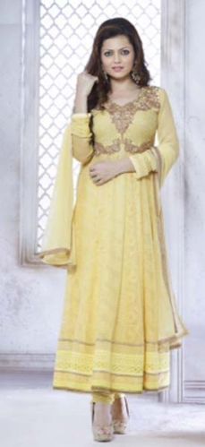 Anarkali Suits, Stitch Type : Stitched