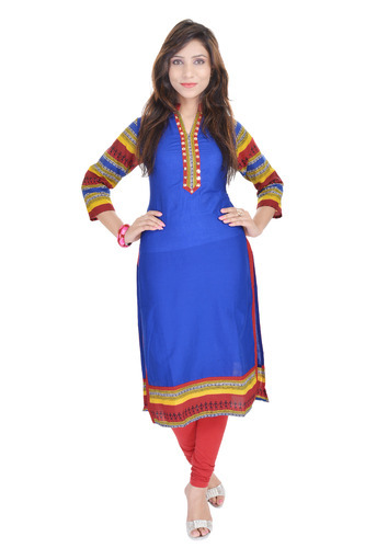 Blue Kurtis