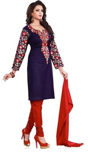 Printed Cotton Churidar Suits, Width : 35–36”, 39”, 41”, 44, 45”, 50”