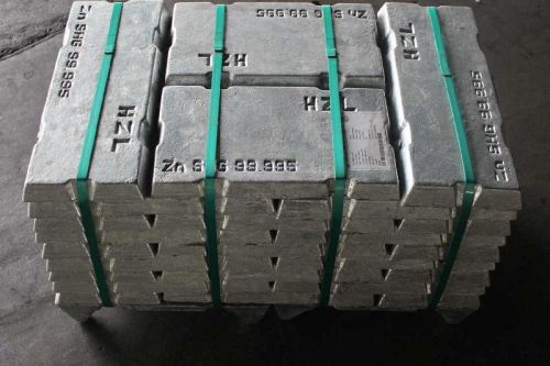 Non Polished Zinc Ingot, Grade : BS