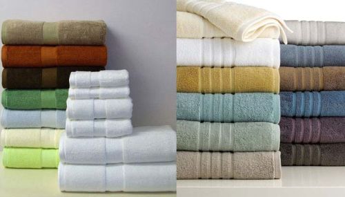 Cotton Plain Towel Set, Size : Multisize