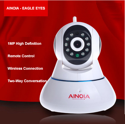 CCTV Dome IP Camera Wireless Ai-803 High Quality Wireless Wifi Pan/tilt SD Card Slot CMOS Lens and Ir Cut 720p(1280x720)