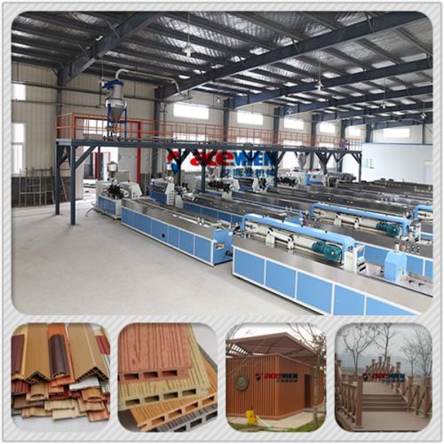 Wood Plastic Composite Profile Machine