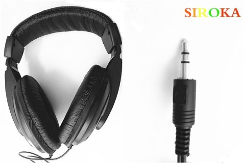 Foam computer headset Stereo Earphone, Packaging Type : black