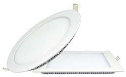 Ceramic LED Panel Light, Shape : Round, Square