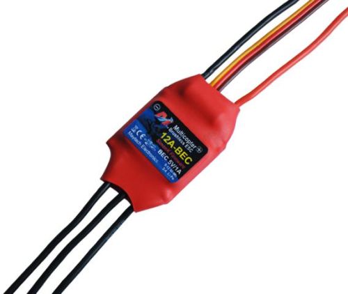 Maytech 12amp Esc Brushless Electronic Speed Controller For Multicopter Models