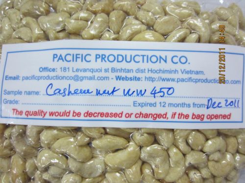 Cashew nuts, Brand Name : Pacific Production