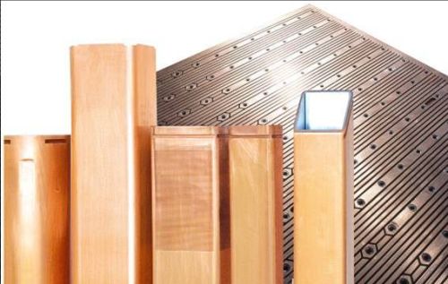 Copper Mould Tube Plate, Brand Name : ZDA for continues casting