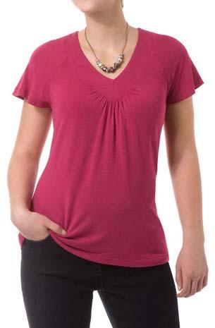 Ladies Cap Sleeve Top