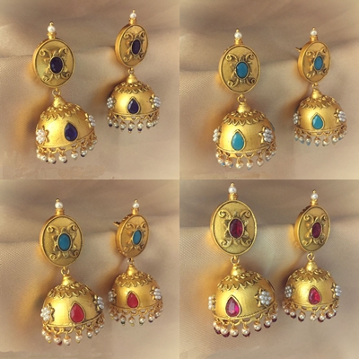 Golden Jhumka