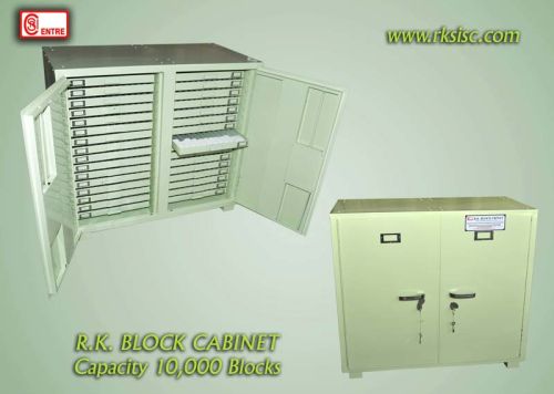 Polished Alloy Steel Block Cabinets, Feature : Dust Proof, Long Life