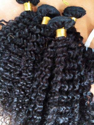 Deep Curly Human Hair, For Parlour, Personal, Length : 10-20Inch