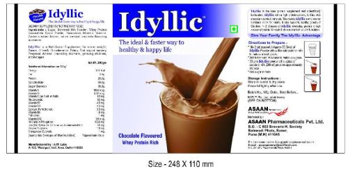 Idyllic Chocolate Flavored Protein Powder