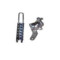 Coated Aluminium LA Clamps, Size : Standard