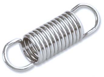 Metal Polished Extension Coil Springs, Certification : ISI Certified