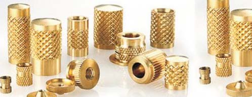 Brass Moulded Knurling Insert