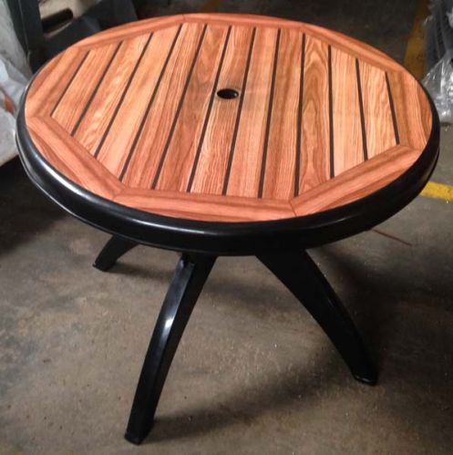 Injection Molded Plastic Dining Table