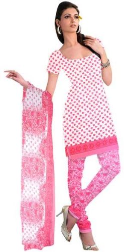 Casual Wear Printed Crepe Dress Material, Size : Top: 2.5 Mtr, Bottom: 2.5 Mtr, Duptta: 2.5 Mtr