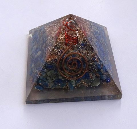 Lapis Lazuli Orgone Pyramid