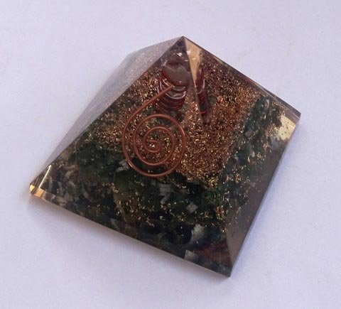 Malachite Orgone Pyramid