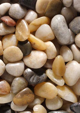 Polished River Pebbles