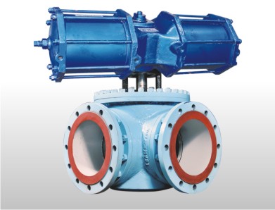 3 Way Ball Valve, Size : 6' To 12'