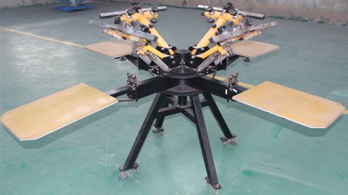 6 Color and 6 Station Screen Printing Machine