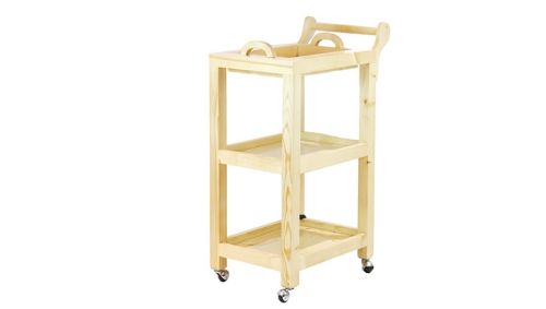 Wooden Spa Trolley