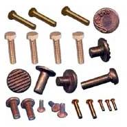 Copper Rivets, Feature : Fine Finishing, Rust Proof