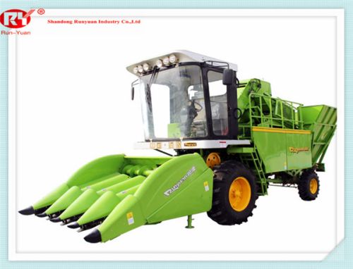 4yz-4b Mini Corn Combine Harvester With 4 Rows Made In China