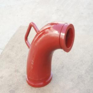 Concrete Pump Reducer Elbow With Handle, Brand Name : CZIC