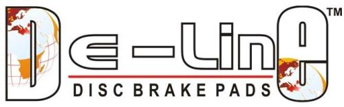 DE-Line Four Wheeler Disc Break Pad