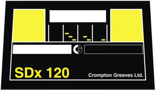 Aluminium Anodised Engraved Labels