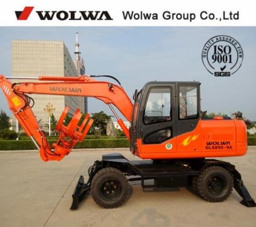 Wolwa Dls890-9a Wheeled Sugarcane Wood Loader