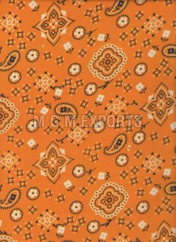 Polyester Bandana Printed Fabric